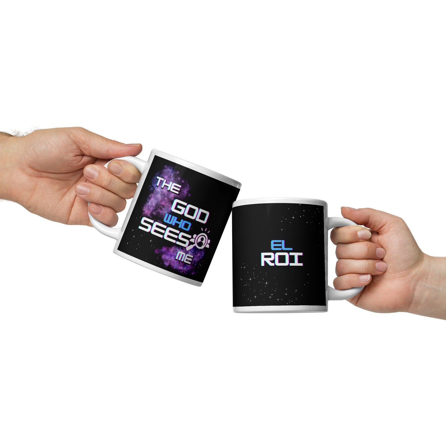 'El Roi – The God Who Sees Me' glossy mug